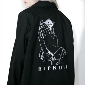 Rip N Dip Lord nermal cat jacket super rare !